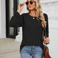 Round Neck Long Sleeve T-Shirt