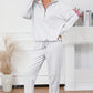 Half Zip Sweatshirt and Drawstring Sweatpants Set