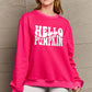 Simply Love Full Size HELLO PUMPKIN Graphic Sweatshirt