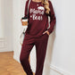 MAMA BEAR Graphic Sweatshirt and Sweatpants Set