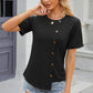 Round Neck Short Sleeve T-Shirt