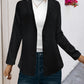 Open Front Long Sleeve Cardigan