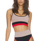 Color Block Spaghetti Strap Two-Piece Swim Set