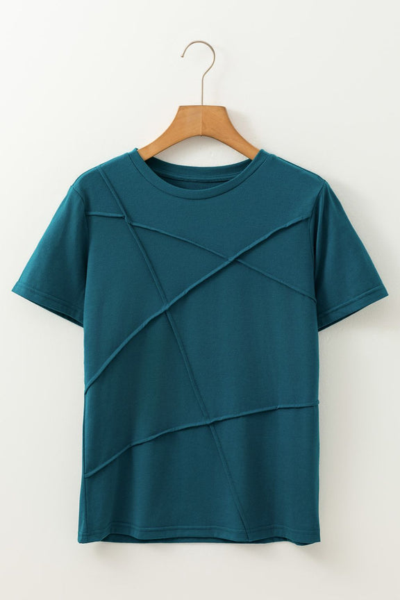 Round Neck Short Sleeve T-Shirt