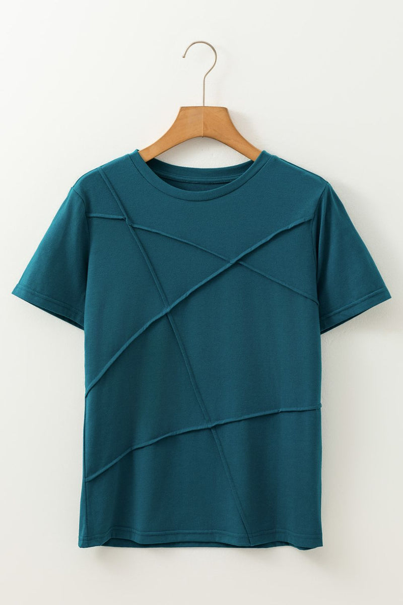 Round Neck Short Sleeve T-Shirt