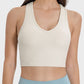 Scoop Neck Wide Strap Active Tank