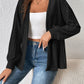 Open Front Long Sleeve Cardigan