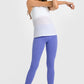 High Waist Ankle-Length Yoga Leggings