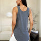 Basic Bae Full Size Round Neck Curved Hem Tank