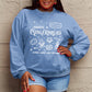 Simply Love Full Size GINGERBREAD Long Sleeve Sweatshirt