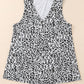 Animal Print V-Neck Tank