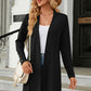 Open Front Long Sleeve Cardigan