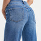 BAYEAS Full Size High Waist Button-Fly Raw Hem Wide Leg Jeans