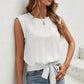 Tied Round Neck Tank