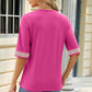 V-Neck Half Sleeve T-Shirt