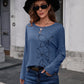 Ivy Lane Butterfly Round Neck Dropped Shoulder Blouse