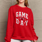 Simply Love Full Size GAME DAY Graphic Sweatshirt