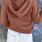 Dropped Shoulder Long Sleeve Hoodie with Pocket