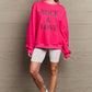 Simply Love Full Size ROCK ＆ LOVE Round Neck Sweatshirt