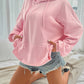 Devine Drawstring Long Sleeve Hoodie