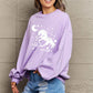 Simply Love Full Size Graphic Drop Shoulder Sweatshirt