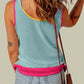 Scoop Neck Wide Strap Tank