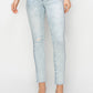 Risen Full Size High Rise Distressed Skinny Jeans