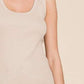 Culture Code Full Size Ribbed Scoop Neck Tank