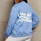 Simply Love Full Size I CAN BUY MYSELF FLOWERS Graphic Sweatshirt