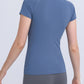 Round Neck Short Sleeve Active Top