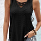 Eyelet Wide Strap Tank