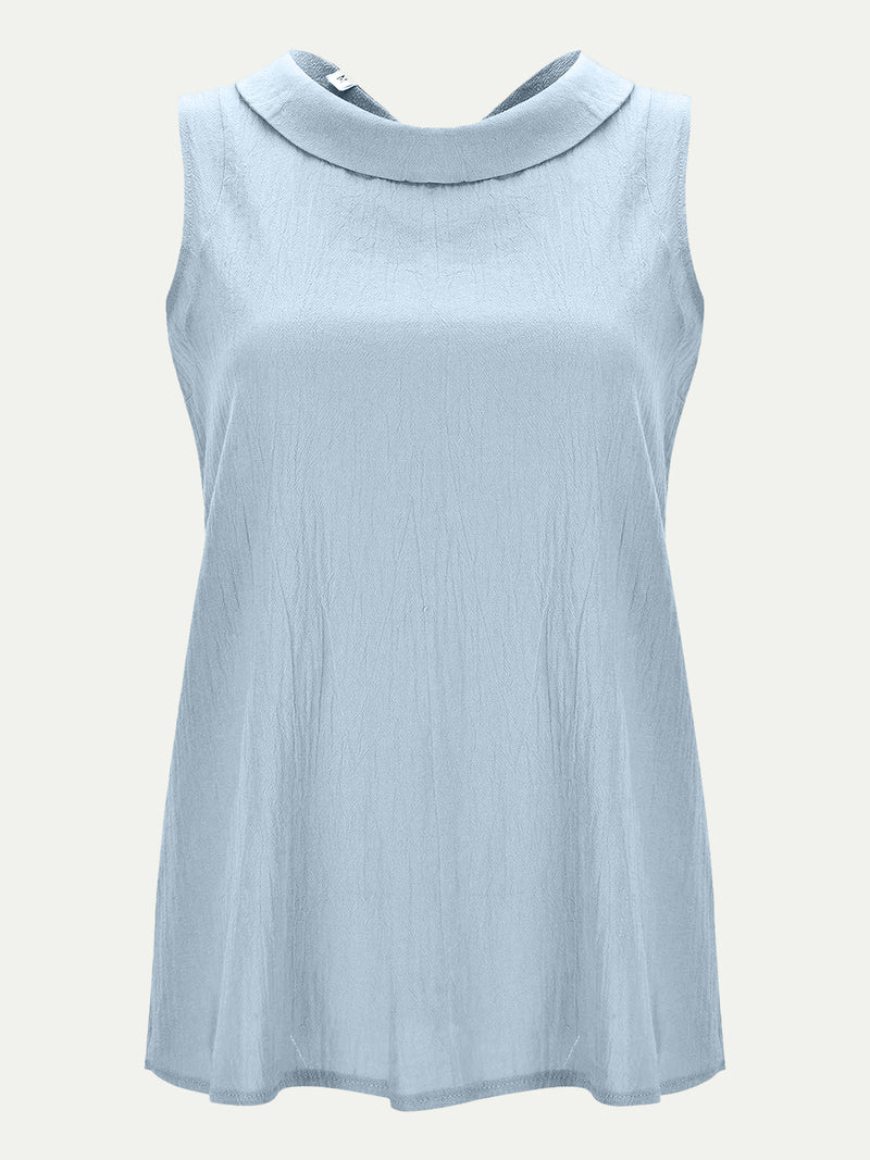 Full Size Round Neck Sleeveless Top