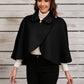 Collared Neck Cropped Cape