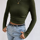 Honey Round Neck Long Sleeve T-Shirt