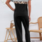 Short Sleeve Top and Drawstring Pants Set