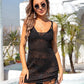 Openwork Scoop Neck Cover-Up