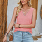 Heathered Notched Wide Strap Tank