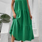 Tie-Shoulder Tiered Maxi Dress