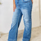 RISEN Full Size High Waist Straight Jeans