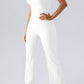 Sleeveless Straight Active Jumpsuit