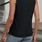 Cutout Round Neck Tank