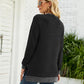 Round Neck Long Sleeve Blouse