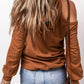 Cold Shoulder Long Sleeve Hoodie