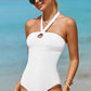 Halter Neck One-Piece Swimwear