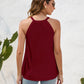 Lace Detail Grecian Neck Cami