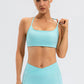 Crisscross Spaghetti Strap Active Cami