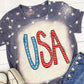 USA Round Neck Short Sleeve T-Shirt