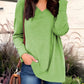 Full Size V-Neck Long Sleeve T-Shirt