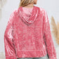 Sequin Flash Pattern Long Sleeve Dropped Shoulder Oversized Hoodie