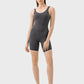 Wide Strap Active Romper